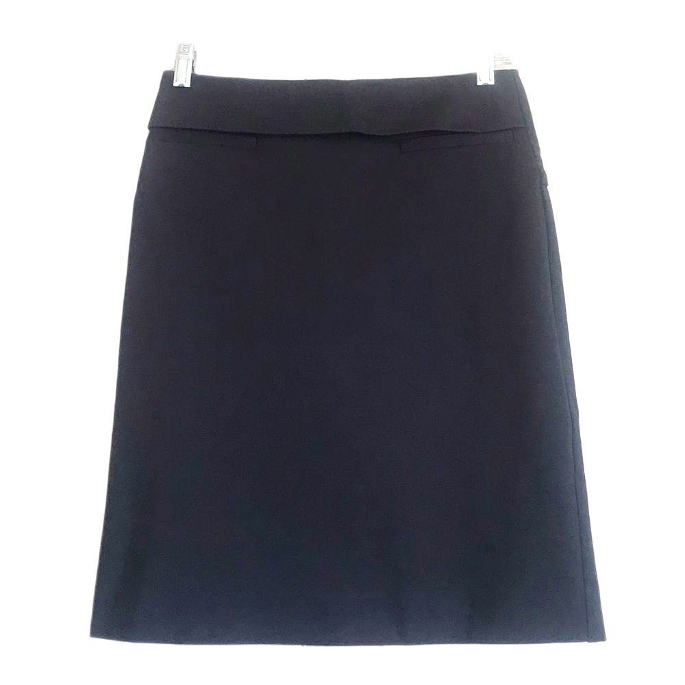 Tory Burch Navy Blue Stretch Pencil Skirt Size XS